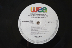 Heinz Rudolf Kunze Die Städte sehen aus.... Live (Vinyl 2LP)