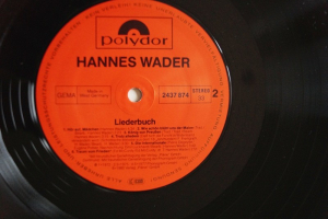Hannes Wader Liederbuch (Vinyl 2LP)