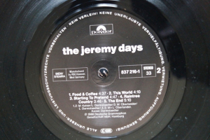 Jeremy Days The Jeremy Days (Vinyl LP)