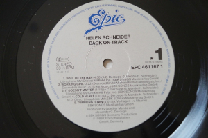 Helen Schneider Back on Track (Vinyl LP)