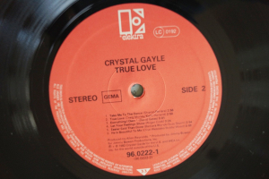 Crystal Gayle True Love (Vinyl LP)