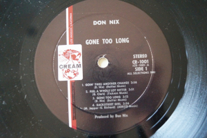 Don Nix Gone too long (Vinyl LP)