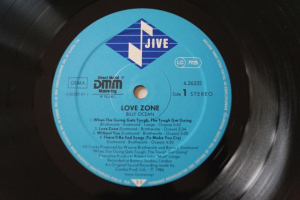 Billy Ocean Love Zone (Vinyl LP)