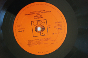 Santana & McLaughlin Love Devotion Surrender (Vinyl LP)