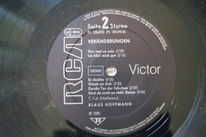 Klaus Hoffmann Veränderungen (Vinyl LP)