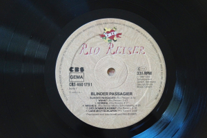 Rio Reiser Blinder Passagier (Vinyl LP)