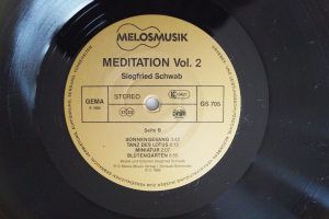 Siegfried Schwab Meditation Vol. 2 (Vinyl LP)