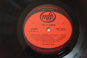 Beach Boys Live in London (Vinyl LP)