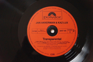 Jan Akkerman & Kaz Lux Transparental (Vinyl LP)