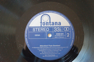 Fats Domino Attention (Vinyl LP)