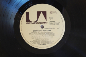 Fats Domino 20 Rock n Roll Hits (Vinyl LP)