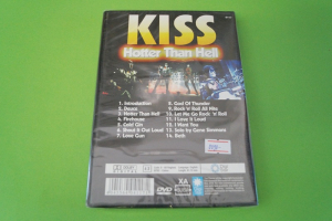 Kiss Hotter than Hell (DVD OVP)