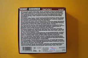 Benny Goodman I had to do it (10CD Box)