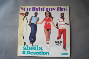 Sheila B. Devotion You light my Fire (Vinyl Maxi Single)