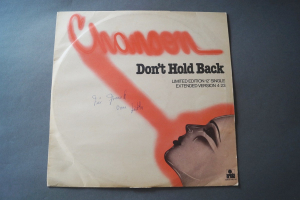 Chanson Don´t hold back (RedVinyl Maxi Single)