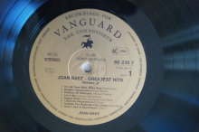 Joan Baez Greatest Hits Vol.2 Club-Sonderauflage (Vinyl LP)