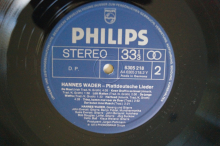 Hannes Wader Plattdeutsche Lieder (Vinyl LP)