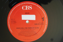 Bros When will I be famous (Vinyl Maxi Single)