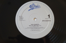 Don Johnson Tell it like it is (Vinyl Maxi Single)