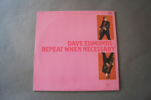 Dave Edmunds Repeat when necessary (Vinyl LP)